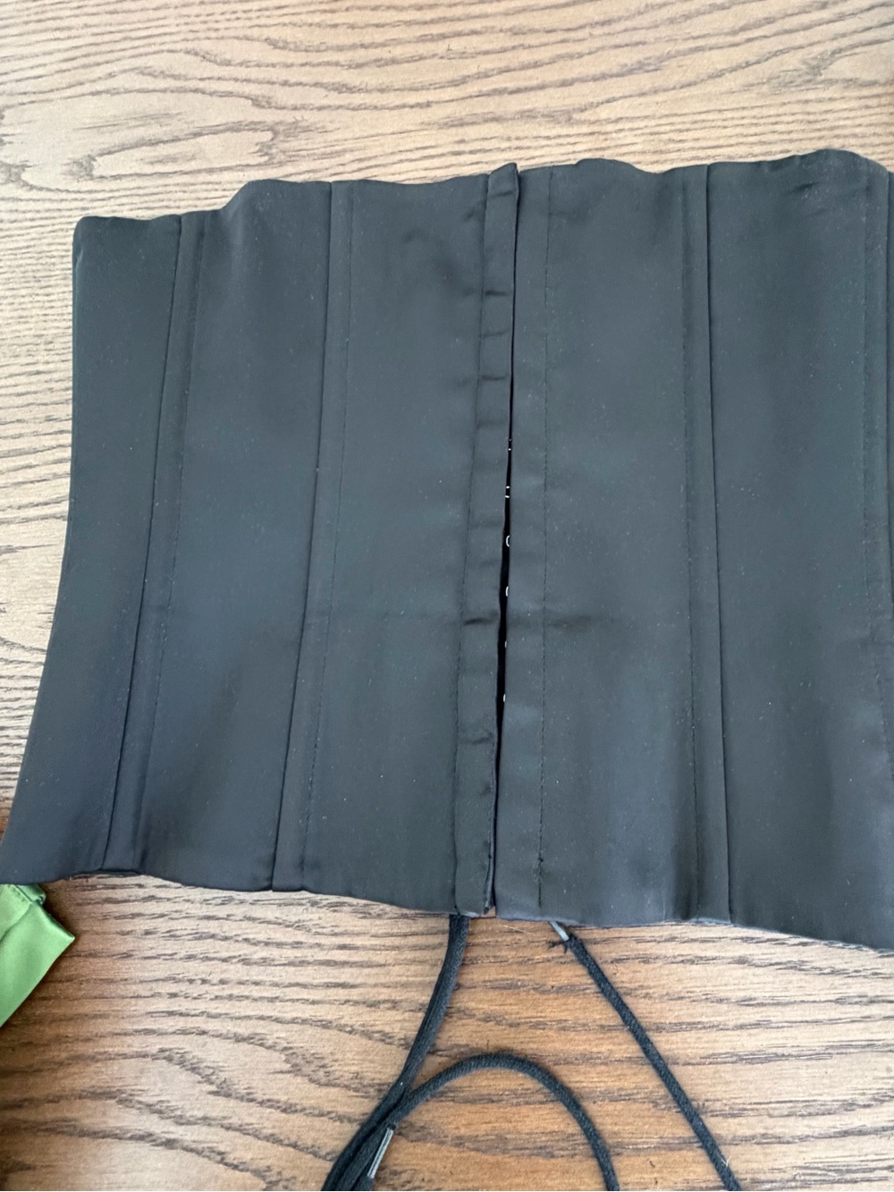 Danielle Guizio Black Corset Top